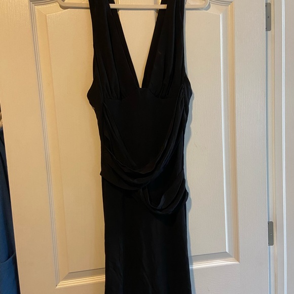 Allen B. By Allen Schwartz Dresses & Skirts - Allen B. By Allen Schwartz Black Deep V Dress
